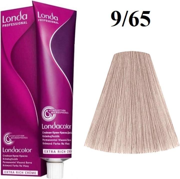 Produktbild Londa Cremehaarfarbe Color 9/65 lichtblond violett-rot (Blond, Violett, Rot)