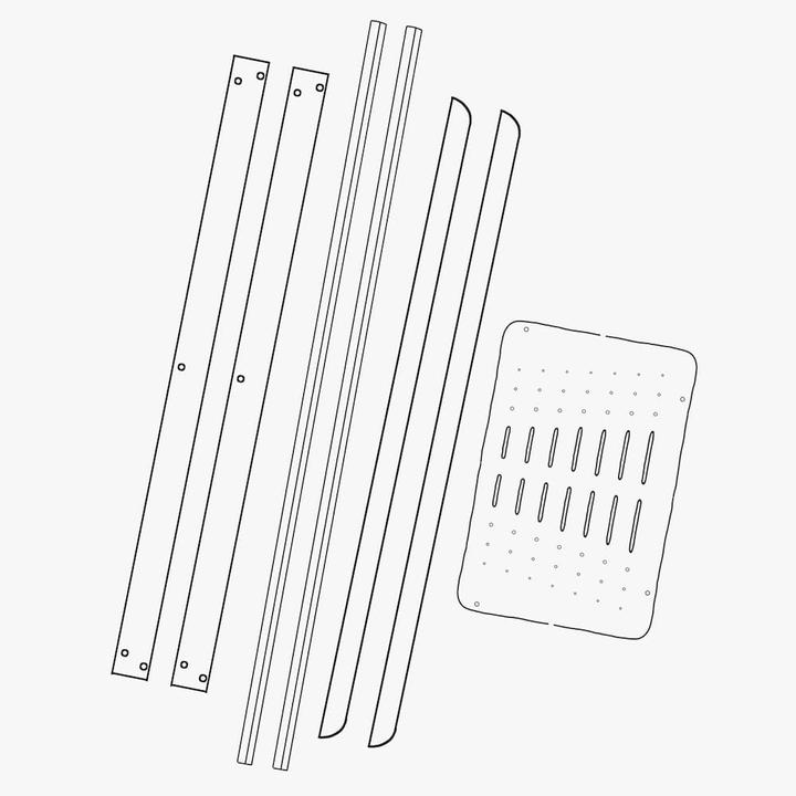 Actual product image Gaia Baby Gaia Hera Junior bed extension for Hera cot / junior bed Extention