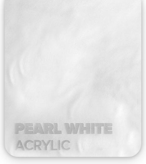 Perliges Weiss