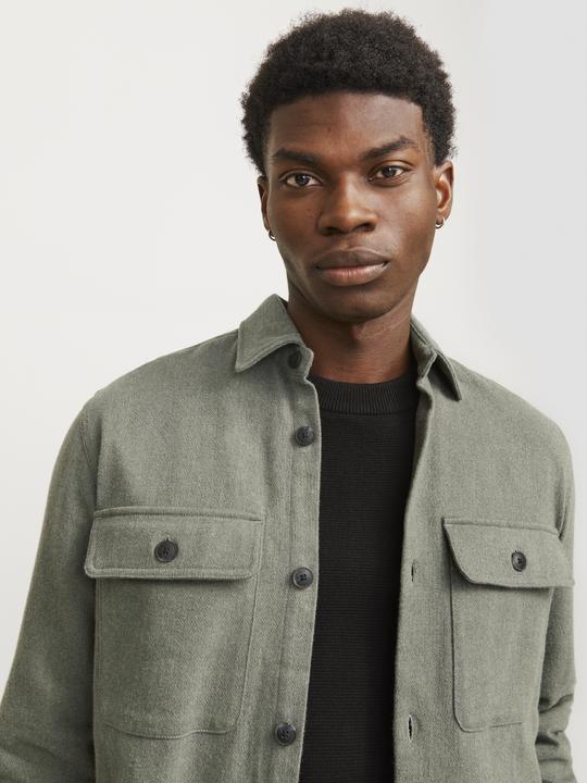 Image du produit Jack & Jones Jprraymond Melange Solid Ls Overshirt Sn (XXL)