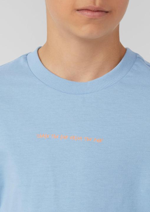 Immagine prodotto S.Oliver T-Shirt Baumwoll-T-Shirt mit Front- und Rückenprint (134, 140)