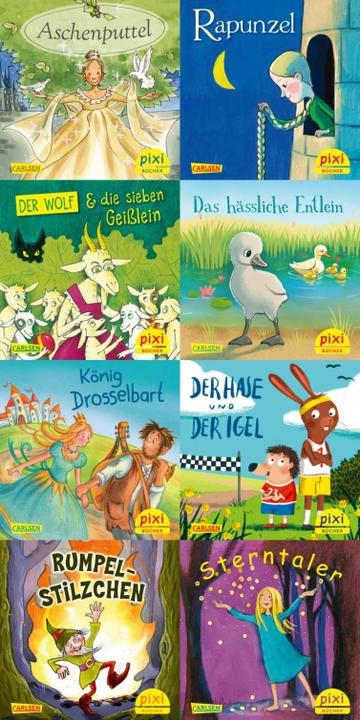 Actual product image Pixi 8-set 264: From Pixi's Fairy Tale Book (German, Various, 2020)