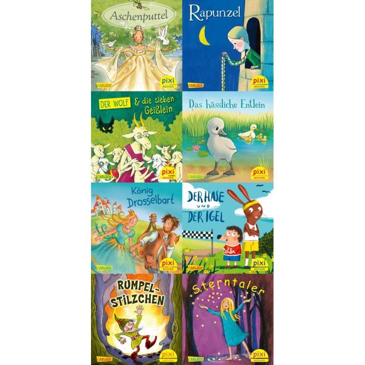Pixi 8-set 264: Dal libro delle fiabe di Pixi, Libro per bambini di Vari