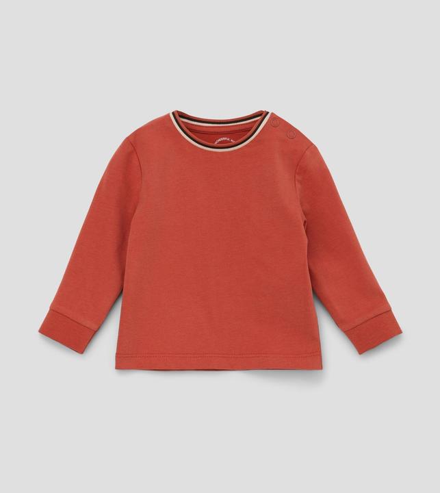 Produktbild S.Oliver T-Shirt Longsleeve mit Ringelkragen (68)