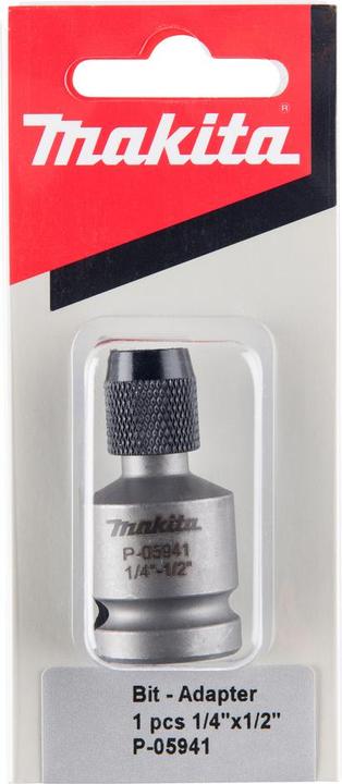 Produktbild Makita Bit-Adapter 1/2"4KT - 1/4 ( P-05941 ) (Bit-Adapter)