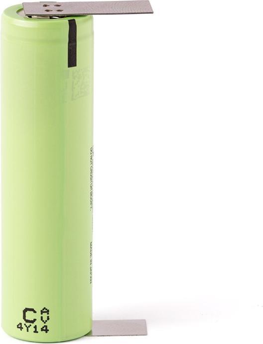 Image du produit Panasonic NCR18650PF - 2900mAh, 3,7V (NCR18650PD) + cosse à souder U (1 pcs, 18650, 2900 mAh, Batterie)
