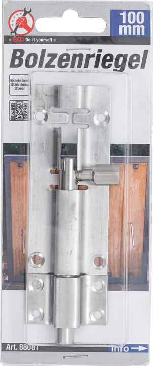 Actual product image BGS Bolt latch