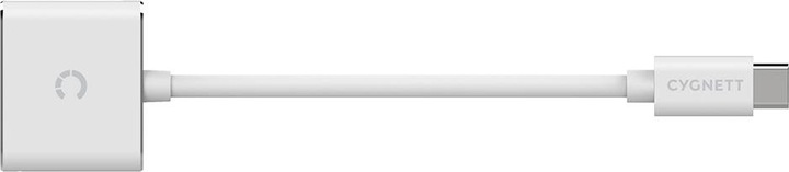 Produktbild Cygnett Adapter audio USB-C to mini jack 3.5mm i USB-C Essential (white)