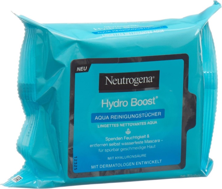 Actual product image Neutrogena Aqua cleaning wipes (Cleaning cloths, 0 ml)