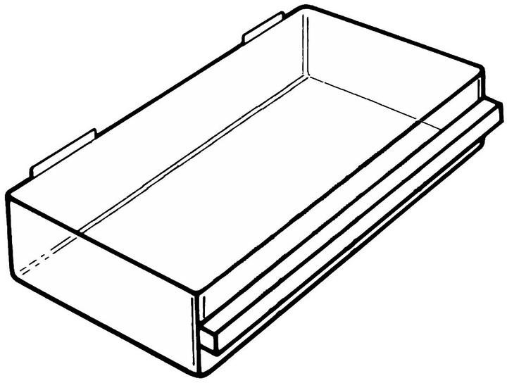 Actual product image Raaco Drawer transparent 150-03 (27.90 cm)