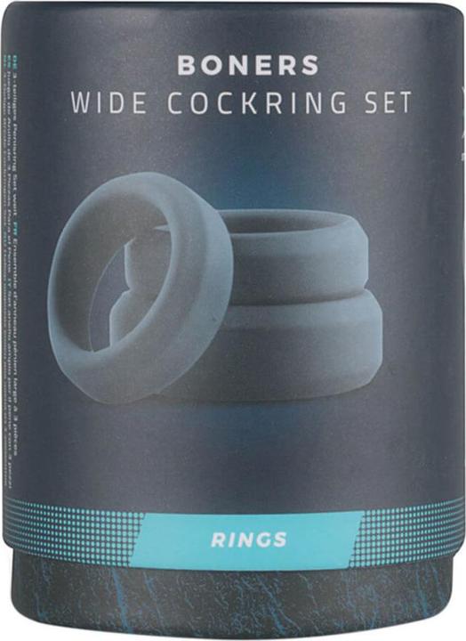 Actual product image Boners Wide Cockring Set (4 cm)