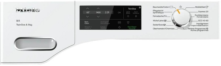 Immagine prodotto Miele WWG 600-60CH (9 kg, A destra, Spina CH)