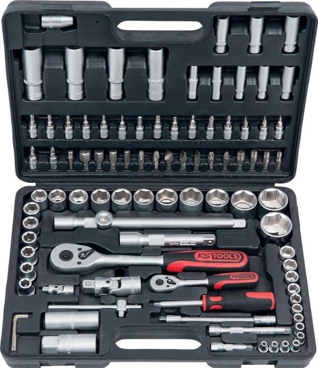 Actual product image KS Tools 1/4 +1/2 socket 94-pcs.