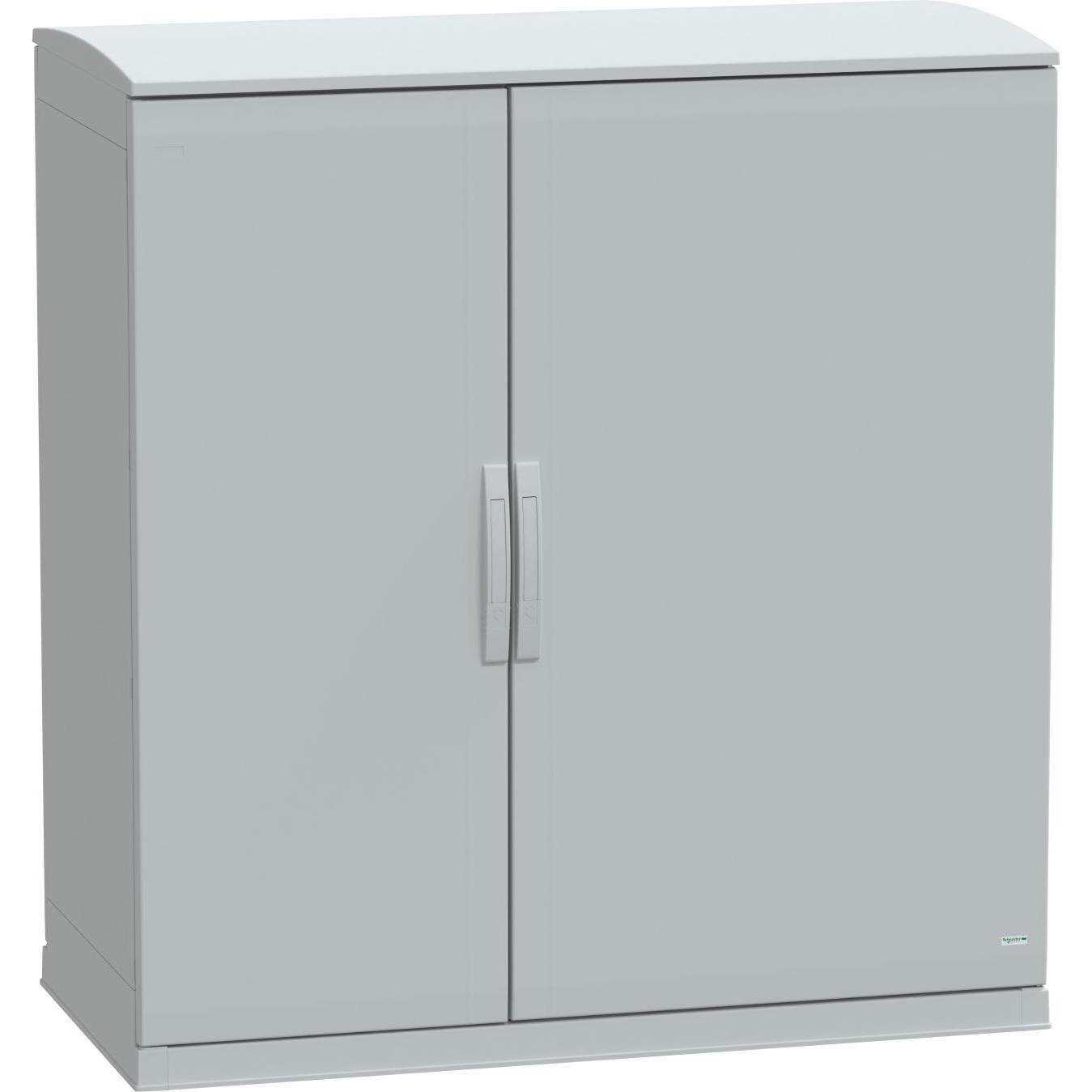 Schneider Electric Polyestergehäuse bodenst. Vers.PLAZT m. NSYPLAZT12126G, Elektronikzubehör + Gehäuse, Grau