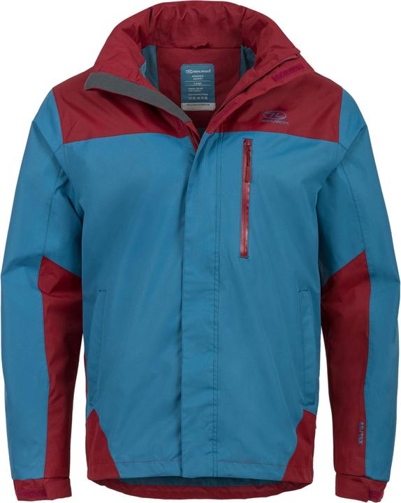 Actual product image Highlander Kerrera Jacket Petrol/Bgny Red M (M)