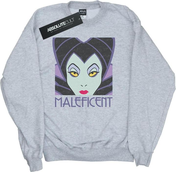 Immagine prodotto Disney Maleficent Cropped Head Felpa Uomo (S)
