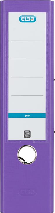 Produktbild Elba Ordner smart PP-Papier, Rückenbreite: 80 mm, violett DIN A4, Einband aussen PP (A4, 80 mm, 1 Stück)