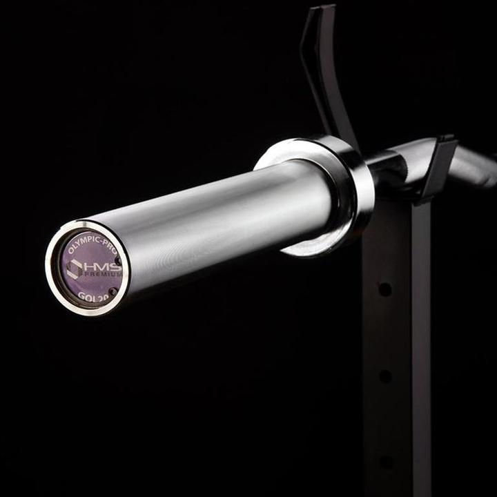 Immagine prodotto HMS Bilanciere olimpico spezzato 13 5 kg / 1500 mm con morsetti GOL200 (2 x 0,75 kg)