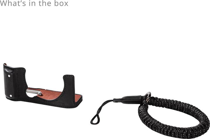 Actual product image SmallRig 4879 Camera Leather Half Case Kit