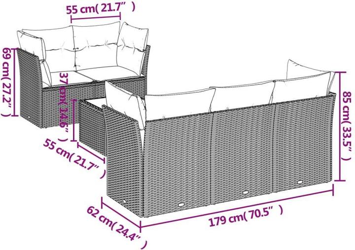 Produktbild vidaXL Edward