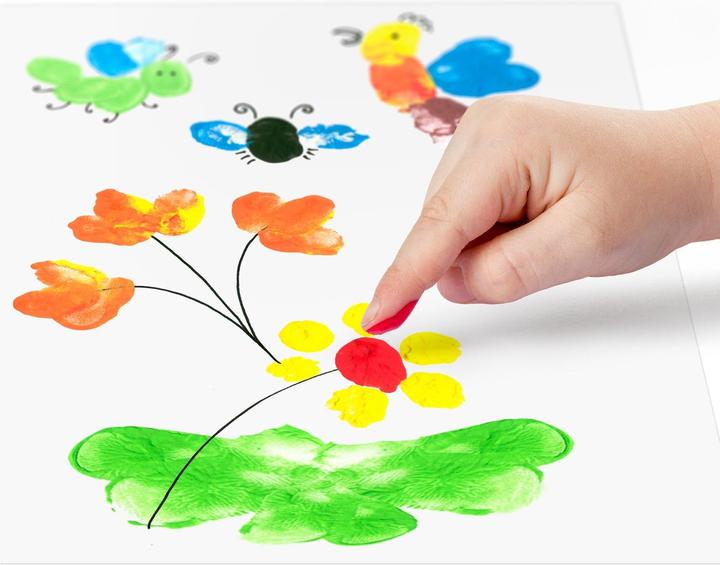 Actual product image Staedtler Finger painting color 'Noris junior (Multicoloured, 75 ml)