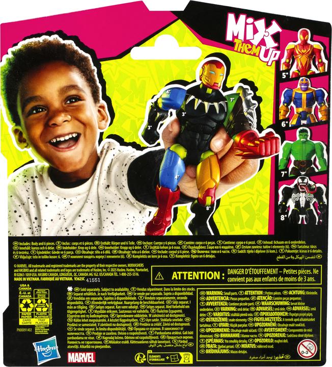 Produktbild Hasbro MixMashers Marvel Iron Man Avengers Mix-And-Match