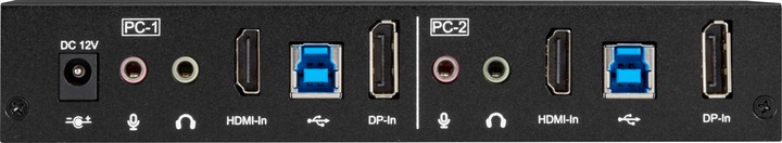 Produktbild Black Box KVM Switch, UHD 4K60, Dual