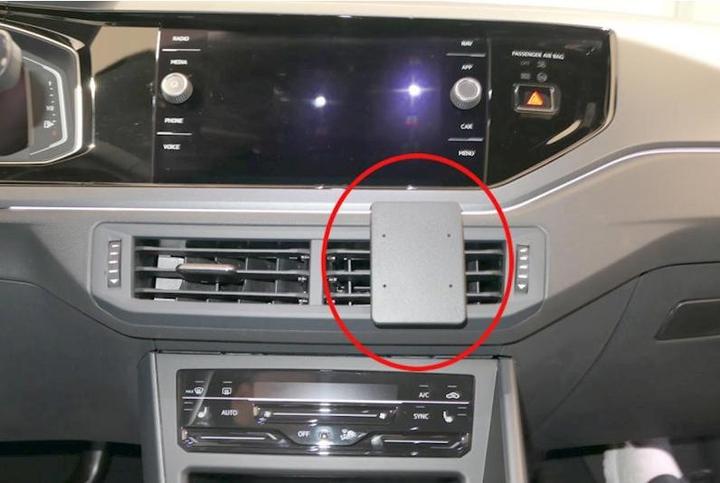 Actual product image Brodit 855733 Car mount Volkswagen Taigo 22-