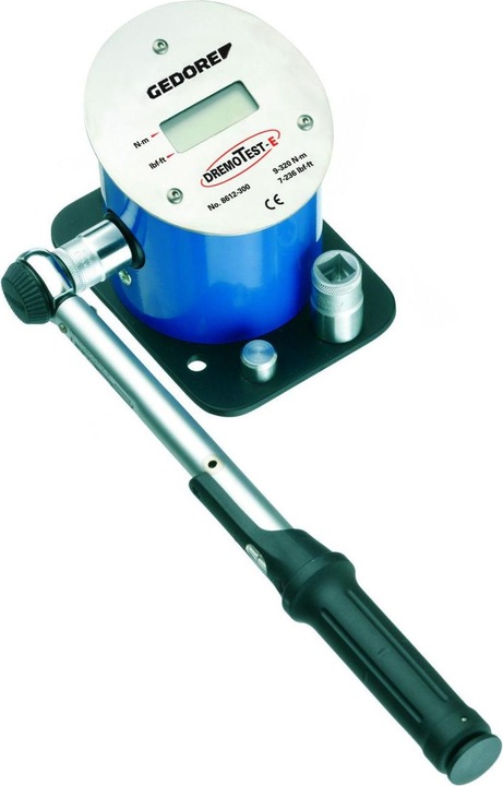 Produktbild Gedore 8612-300 Elektronisches Prüfgerät DREMOTEST E 9-320 Nm (3/8", 1/2", 1/4", 3/4", 1", 9 Nm, 320 Nm)