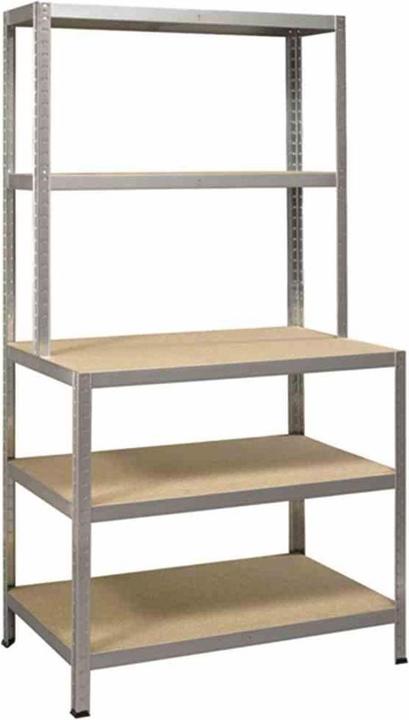 Produktbild Ironside Steckregal mit Werkbank (100 cm, 60 cm)