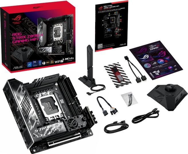 Image du produit ASUS ROG STRIX Z890-I GAMING WIFI (LGA 1851, Intel Z890, Mini-ITX)