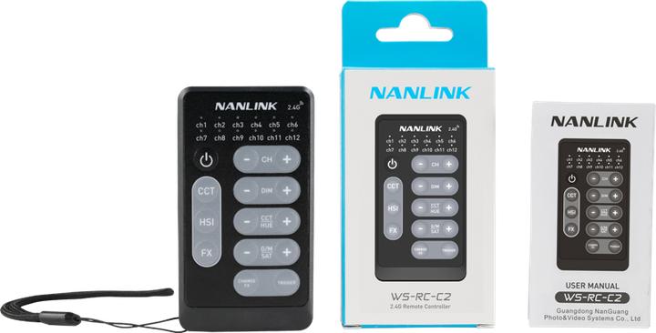 Actual product image Nanlite RGB remote control (Funk)