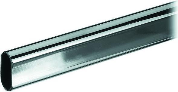 OK-Line Schrankrohr verchromt 15/30mm, Länge 1m