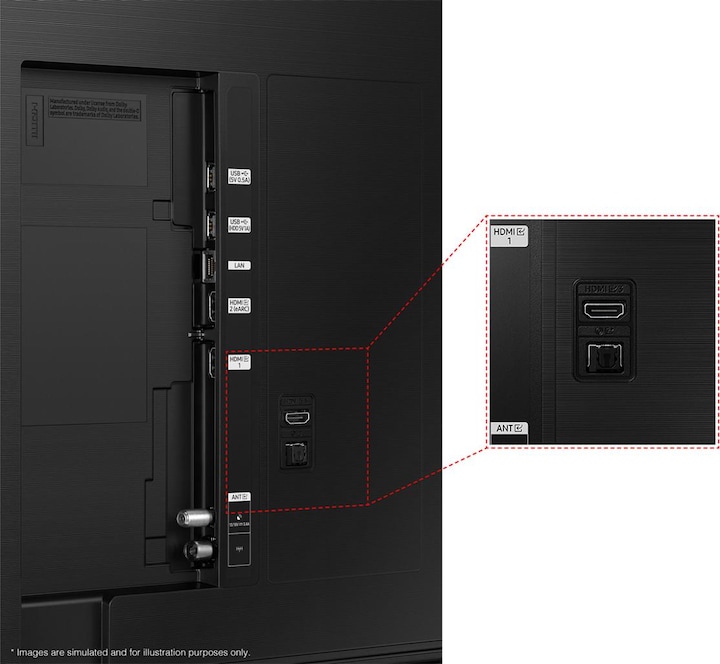Image du produit Samsung QE85Q60D (85", Q60D, QLED, 4K, 2024)