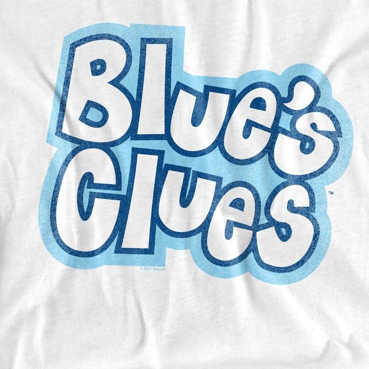 Actual product image Blue´s Clues Mens Vintage Logo T-Shirt