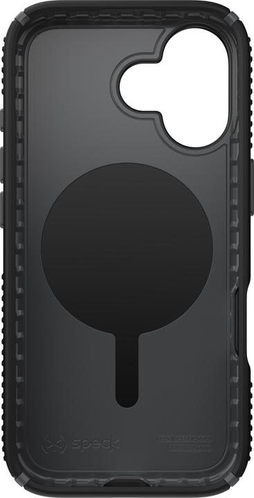 Produktbild speck Presidio2 Grip + MS Apple iPhone 17 Black - with Microban (Apple iPhone 17)