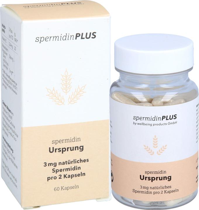 Actual product image SpermidinPlus Spermidine origin (60 Piece, Capsules)