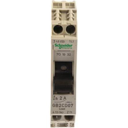 Thumbnail - 6x Schneider Electric, Schutzschalter, Leistungsschalter 2A 1-polig + N