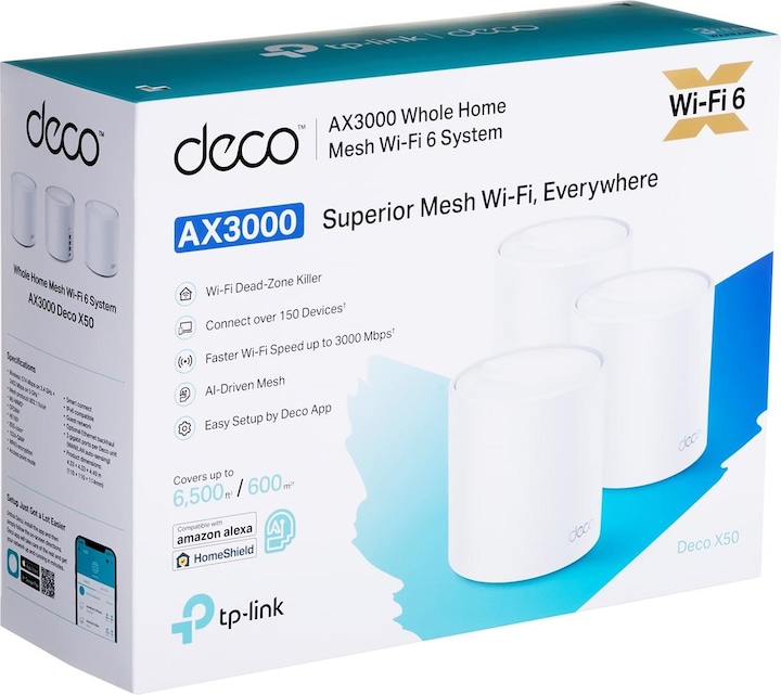 Actual product image TP-Link Deco X50 (3-pack)
