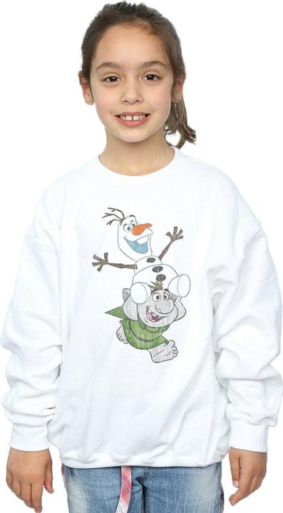 Produktbild Disney Frozen Olaf And Troll Sweatshirt Mädchen (140, 146)