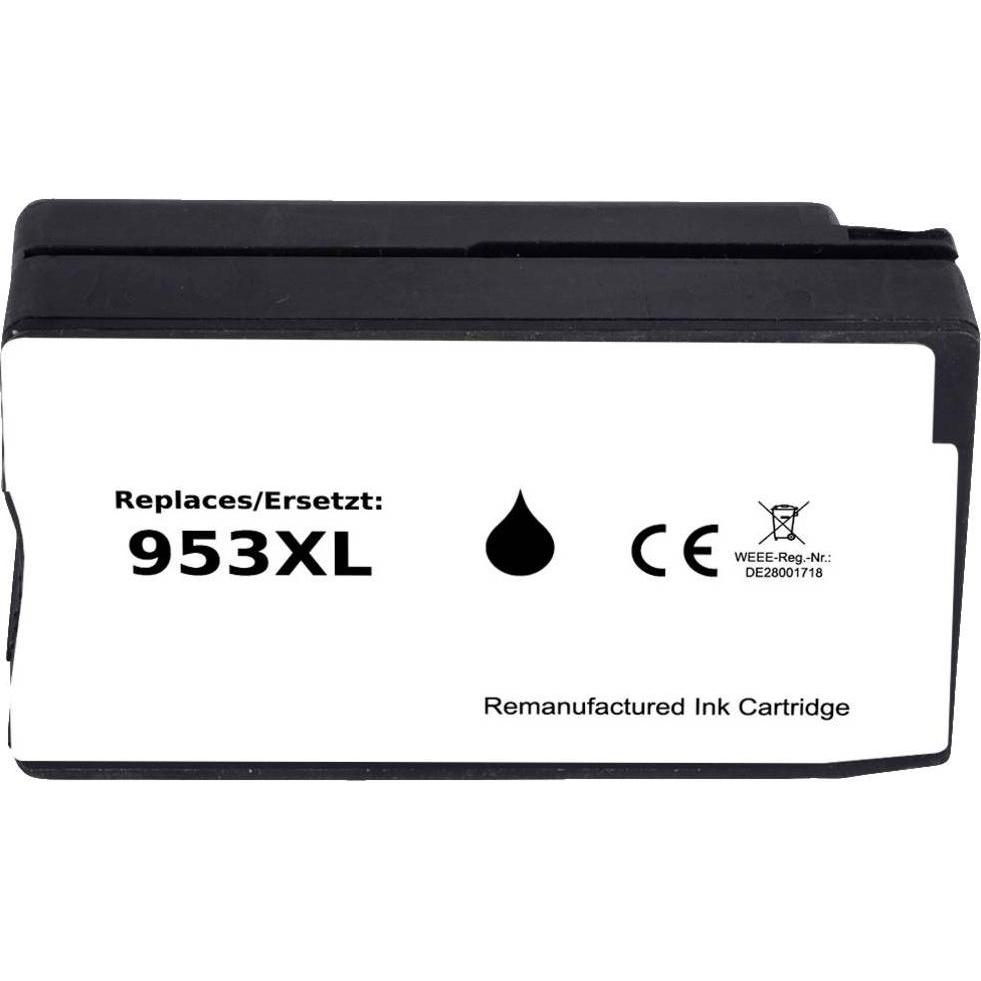 Thumbnail - Renkforce, Druckerpatrone, Tinte ersetzt HP 953XL (L0S70AE) Kompatibel Schwarz RF-I-HP953XLBK RF