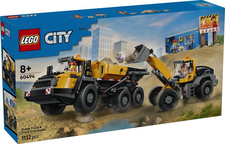 LEGO Kipplaster und Schaufellader (60494, LEGO City)