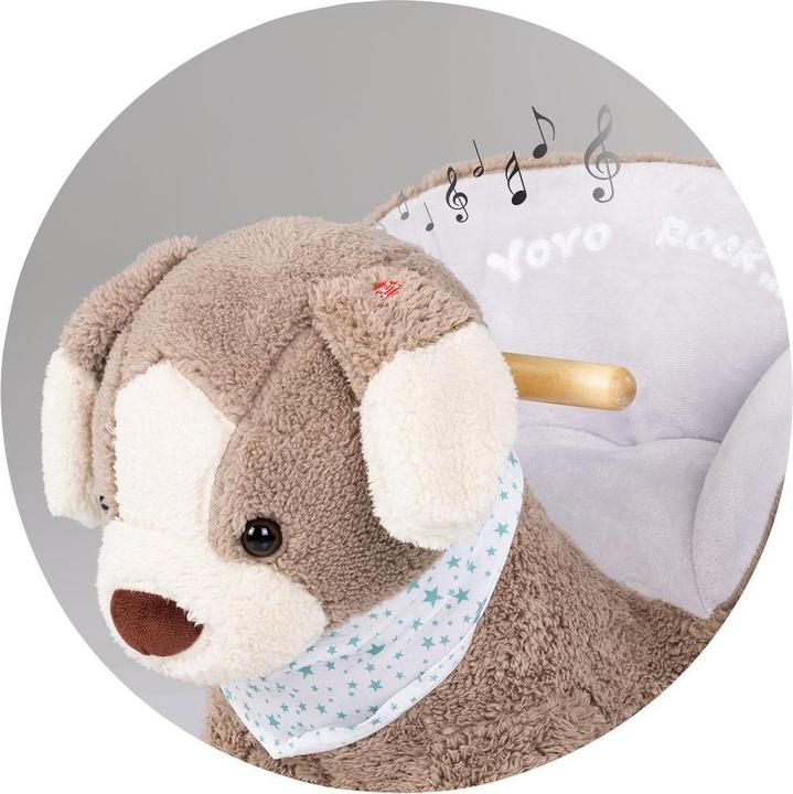 Actual product image Chipolino Schaukelhund mit Stuhl / ab 10 Monaten