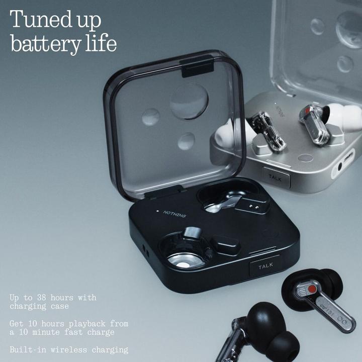 Actual product image Nothing Ear (3) (ANC, 22 h, Wireless)