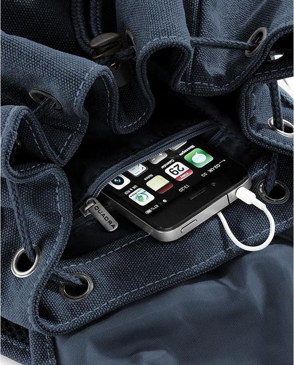 Actual product image Quadral Vintage Canvas Backpack - 18 Litres (18 l)