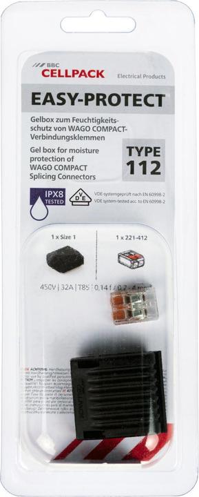 Produktbild CellPack Gel Box 112, IPx8, mit Wago Compact Klemme