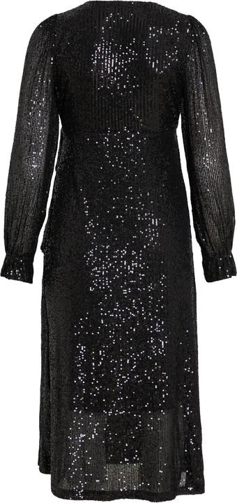 Actual product image Vila Vimaia Ls Sequin Midi Wrap Dress/Dc (36)