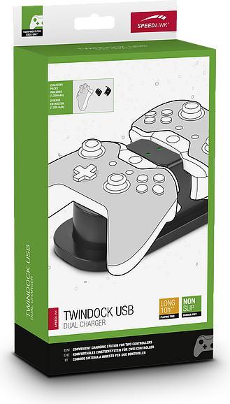 Produktbild Speedlink Twindock USB Dual Charger (Xbox Series S, Xbox One S, Xbox One X, Xbox Series X)