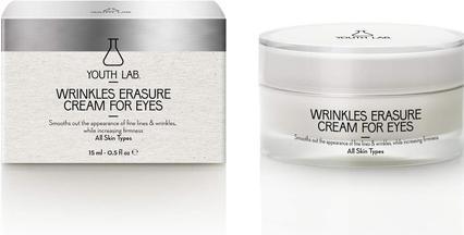 Produktbild Youth lab. Wrinkles Erasure Cream For Eyes (Augenpflege Crème, 15 ml, Tag)