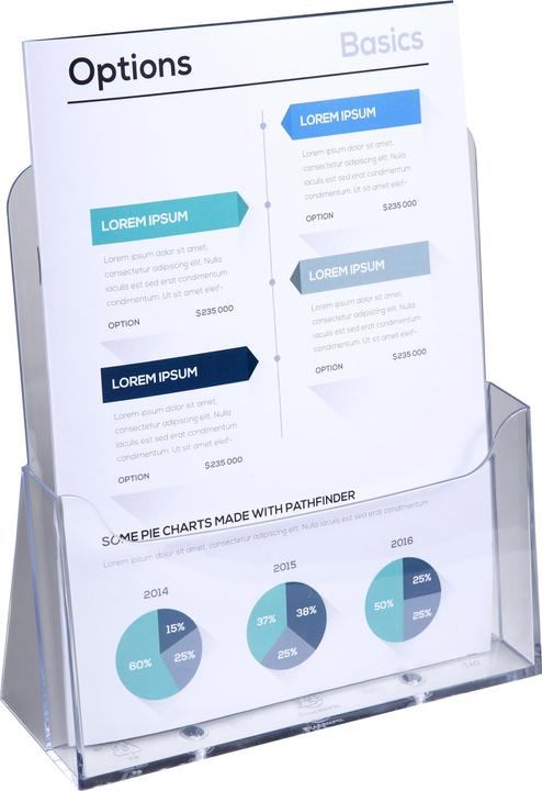 Immagine prodotto Exacompta Supporto per brochure (A4)